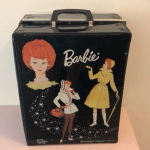 Vintage Barbie Case and Clothes